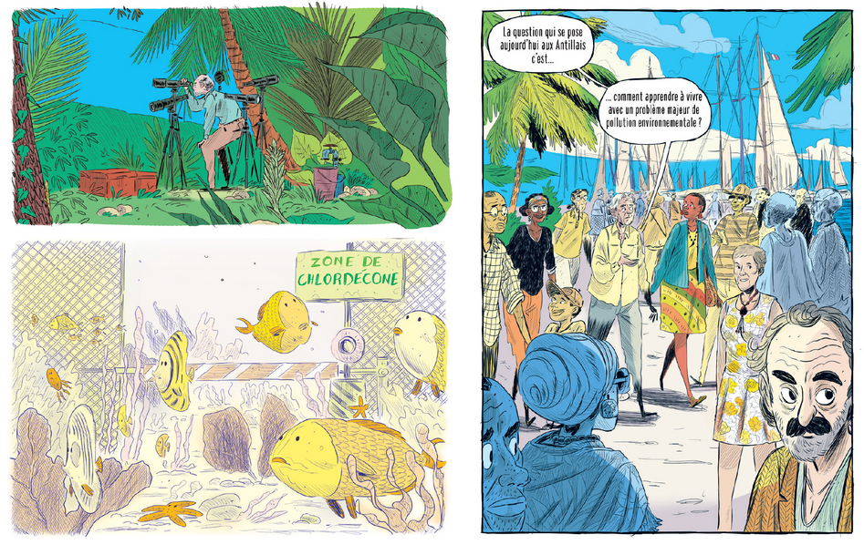Planche BD Tropique toxique de Jessica Oublié