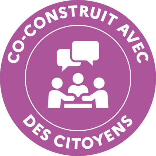 Co-construit avec des citoyens